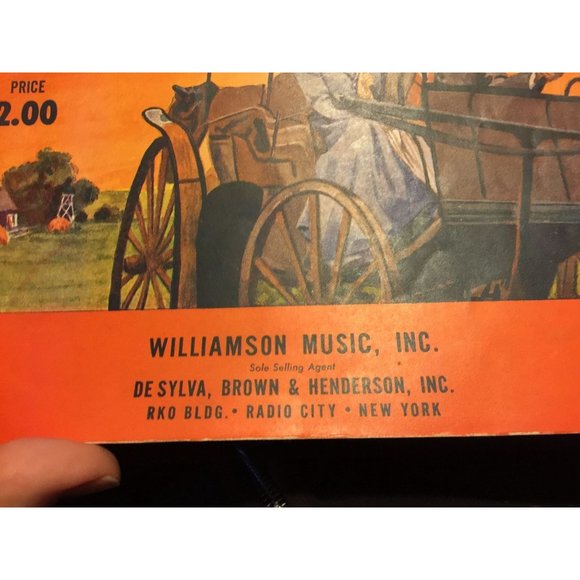 Vocal Selection From OKLAHOMA ! Vintage Song Book Sheet Music - Picture 3 of 8